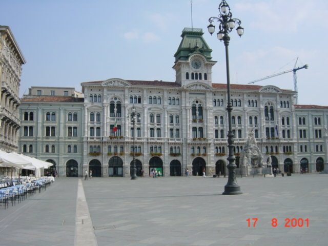 La Piazza Unità d'Italia, en Trieste