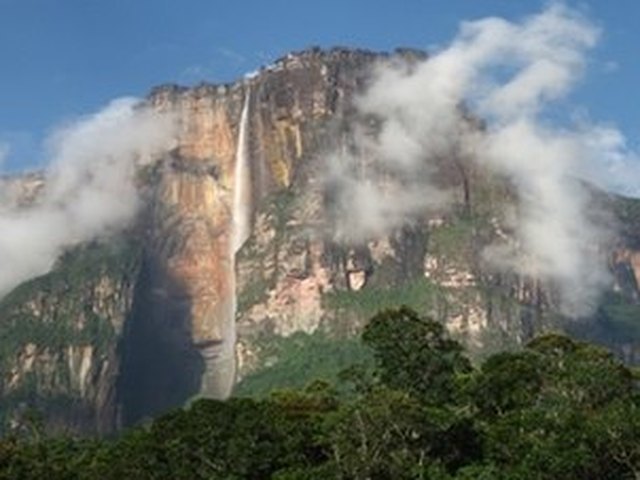 El Salto Ángel, en la Gran Sabana venezolana